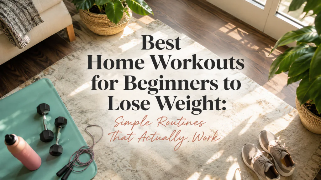 Best Home Workouts for Beginners to Lose Weight Simple Routines That Actually Work