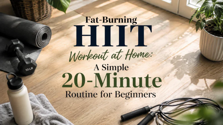 Fat-Burning HIIT Workout at Home A Simple 20-Minute Routine for Beginners