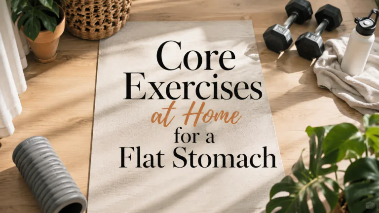 Core Exercises at Home for a Flat Stomach